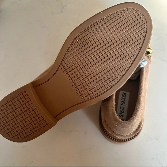 Steve Madden Karmine Loafer in tan suede Size: 7 - Picture 5 of 5